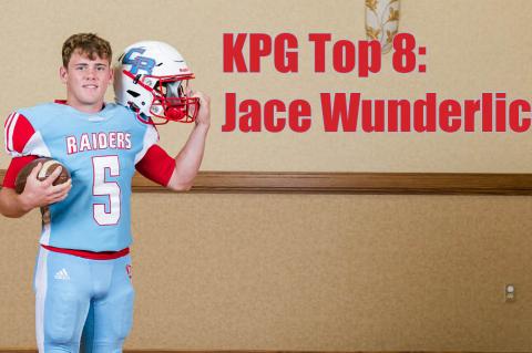 Kansas Pregame 8-Man Top 8: Jace Wunderlich, Central Burden (Photo: Heather Kindall)