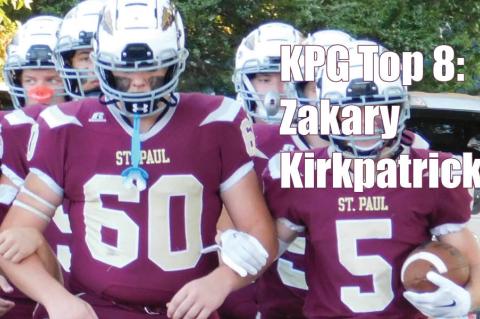 Kansas Pregame 8-Man Top 8: Zakary Kirkpatrick, St. Paul (Courtesy Photo)