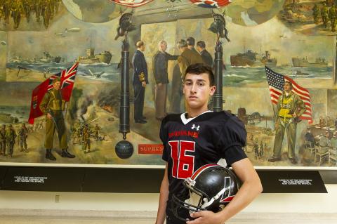 Larned kicker Logan DeMond, part of our "Specialists" feature, committed to Bethel College. (Photo by Joey Bahr) Larned kicker Logan DeMond, part of our "Specialists" feature, committed to Bethel College. (Photo by Joey Bahr)