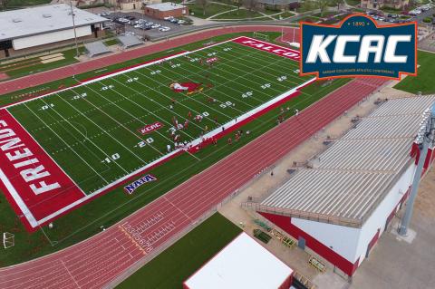 Friends University's new multi-purpose playing surface is just one of several Kansas projects completed by Kansas Turf/Mammoth Sports Construction, now the official turf provider of the KCAC.