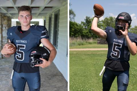 Coverboy Graham Mertz signed with Wisconsin during the Early Signing Period and is already on campus for the Badgers. Mertz was the MVP of this year's prestigious All-American Bowl in San Antonio where he passed for five touchdowns. (Photos by Derek Livingston) Coverboy Graham Mertz signed with Wisconsin during the Early Signing Period and is already on campus for the Badgers. Mertz was the MVP of this year's prestigious All-American Bowl in San Antonio where he passed for five touchdowns. (Photos by Derek Livingston)