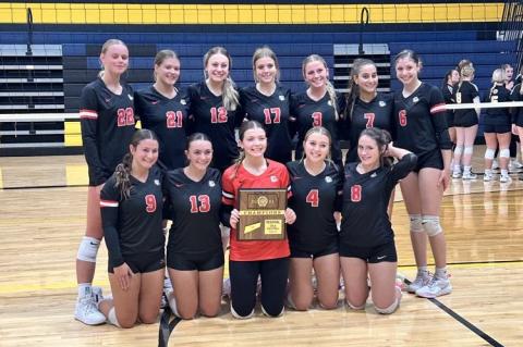 Rossville won their quad Monday night and are headed to Sub-State. (Rossville Athletics X)
