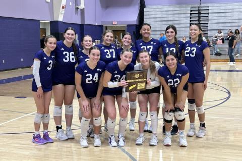 Royal Valley won their quad Monday night and are headed to Sub-State. (Photo: Royal Valley Athletics X)