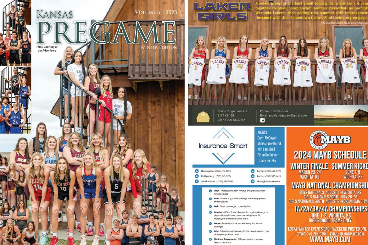 Here's the first look at the cover of the 2023 Winter Edition. (Photos: Heather Kindall)